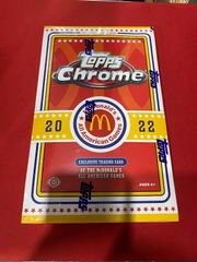 2022 Topps Chrome McDonalds All American Basketball Factory Sealed Hobby Box